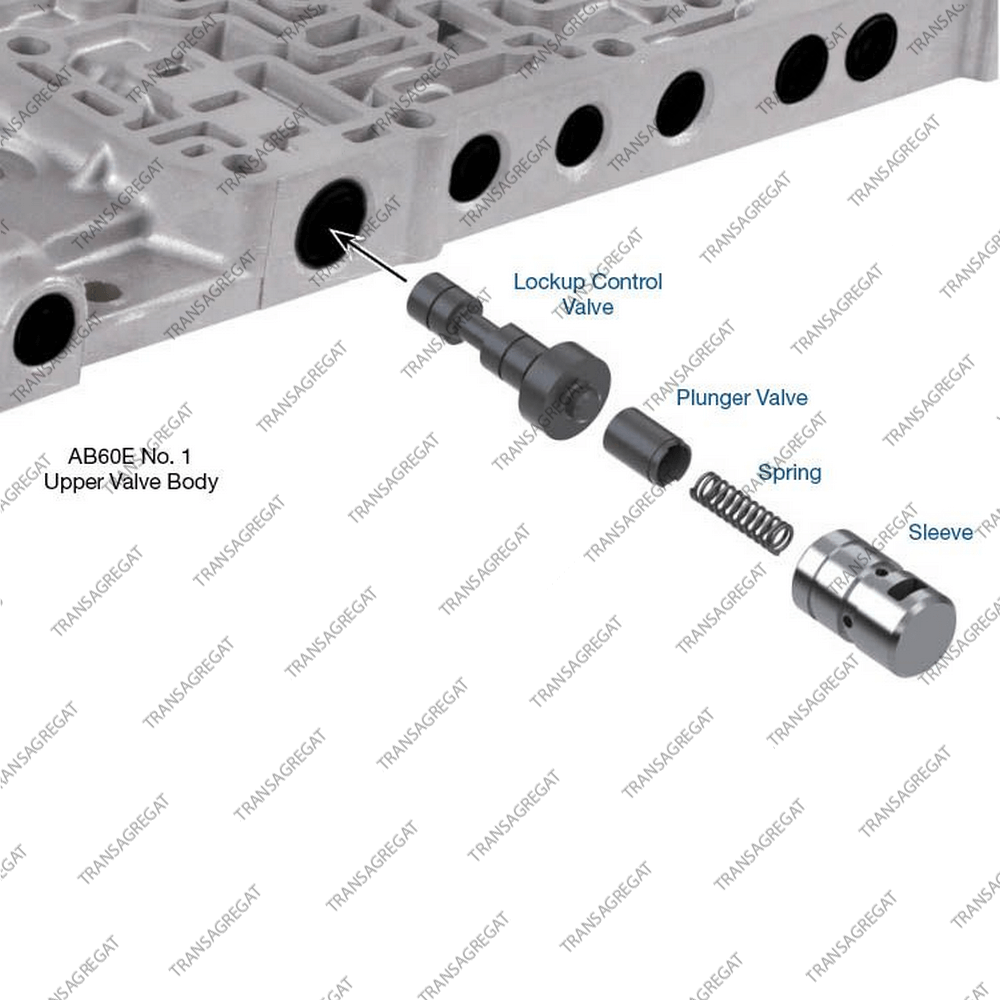 Клапан контроля блокировки гидротрансформатора (ремонтный)