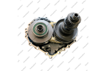 Комплект шкивов с цепью и задней крышкой (тип 2, 28 зубов на шестерне)
