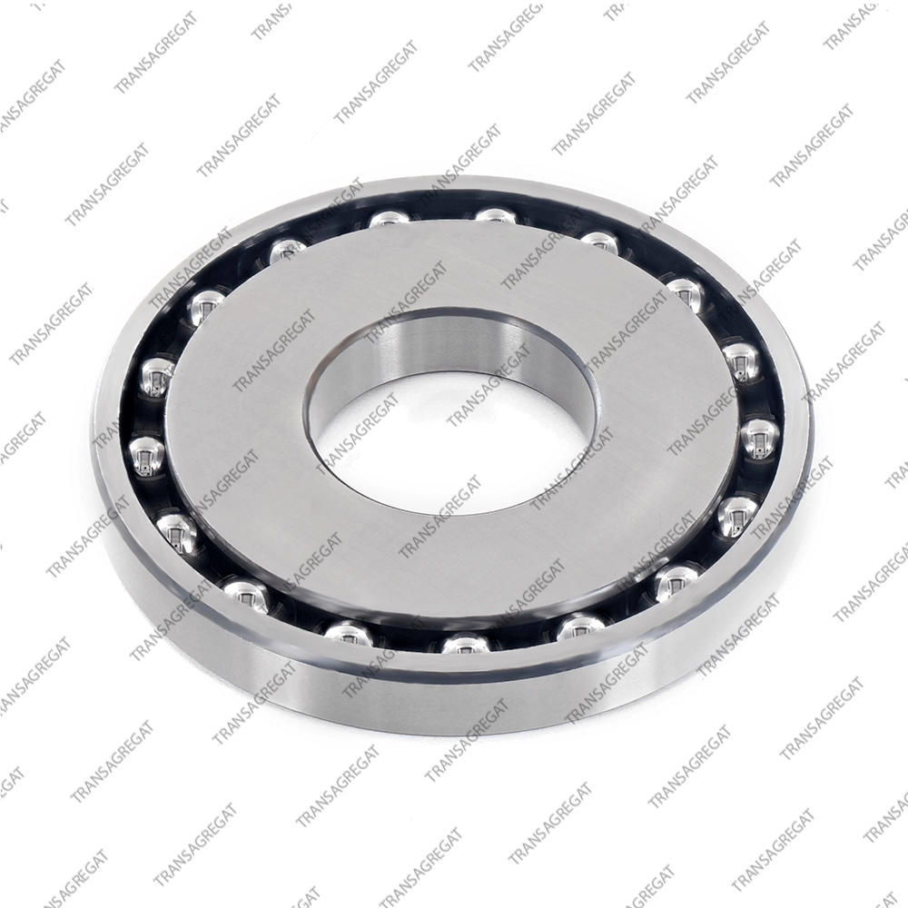 Подшипник ведущего шкива задний (тип 1, 37x95x12.0, шариковый, пластиковый сепаратор, без выемки)*