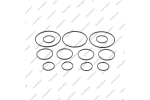 Комплект уплотнительных колец (13шт.)
