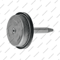 Поршень сервопривода 2-4 (тип 5, 1997-98г., обрезиненный, со штоком с 1 риской, неразборный)