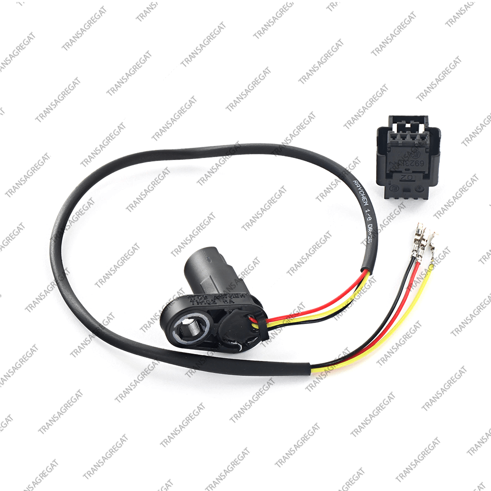 Датчик скорости входной (с проводом, черный разъем)